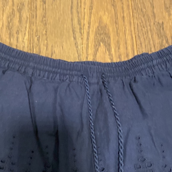 💥💥SOLD 💥💥Superdry Navy blue lined drawstring with side pockets shorts small - Picture 7 of 13